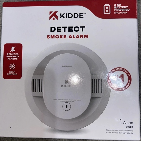 Kidde Other - Kidde Battery Powered Smoke Alarm Detector New in Box 20SDR Self Testing